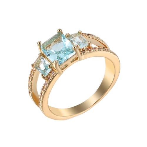 Bague aigue-marine en argent 925 pour illuminer votre style quotidien