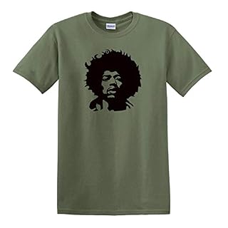 JIMI HENDRIX T-shirt en coton épais Motif légende de guitare Che Guevara - Les Beatles, Paul McCartney, John Lennon, RIngo Starr, George Harrison