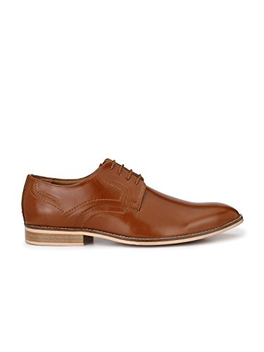 Image of HiREL'S Men's Derby Shoe Collection /Cap Toe /Hand Crafted /Hand Made Sole /Burnish Effect /Formal Shoes