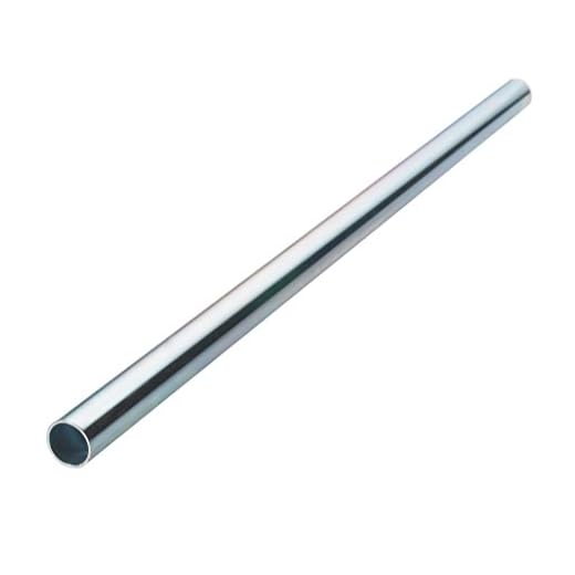 Dörner + Helmer 483012 - Eje de tubo galvanizado (20 x 1,5 x 800 mm)