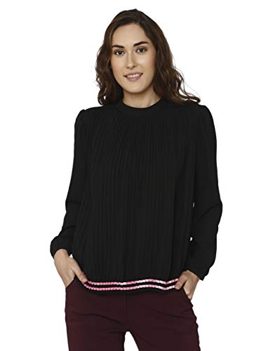 Image of VERO MODA Women's Solid Regular Fit Top