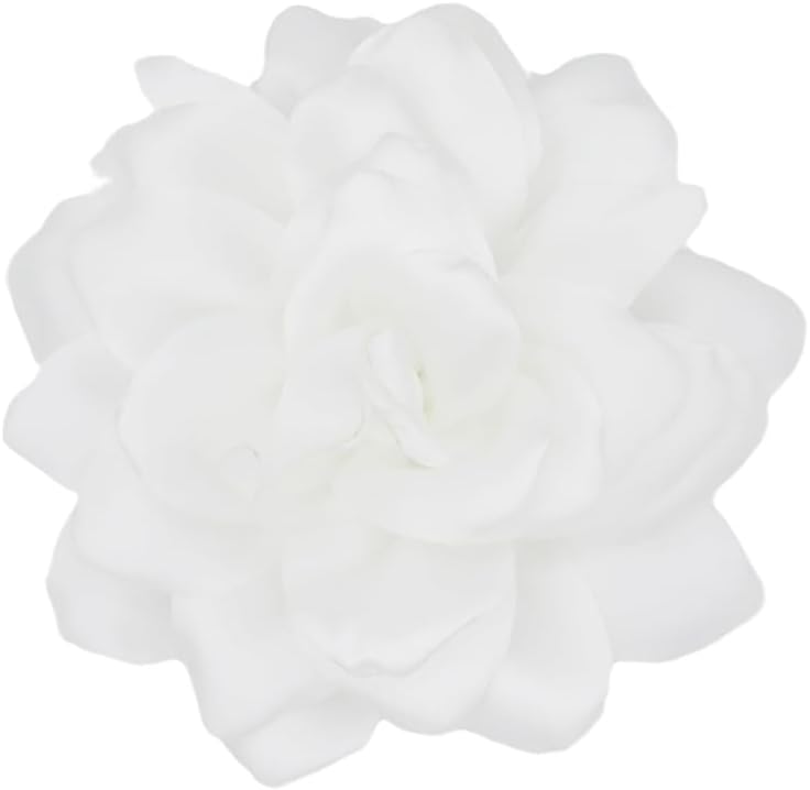 White rose hair clip Clearance