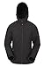 Produktbild Mountain Warehouse Exodus Wasserabweisende Softshell-Damenjacke - atmungsaktive Regenjacke, länger im Rücken - großartig zum Spazierengehen, Reisen, Wandern, Frühling Schwarz 36