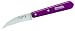 Produktbild Opinel 254391 Erwachsene Gemüsemesser No. 114, Rostfreier Sandvik-Stahl, Gebogen, Violetter Buchenholzgriff Kochmesser, Mehrfarbig, Einheitsgröße