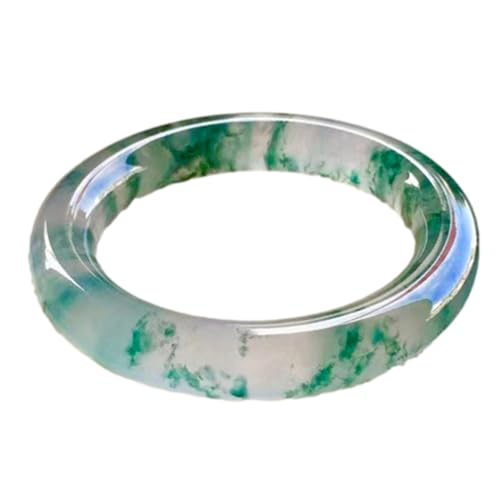 Bracelet en jadéite émeraude glaciaire fleur flottante Yang-Green bijou femme de luxe