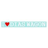 Fproductsアイラブステッカー/DIAS WAGON/アイラブ ディアスワゴン