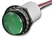 DIALIGHT 557-1603-203F 557 Series Green 17.8 mm 12 V 16 mA LED Indicator Panel Mount - 1 item(s)