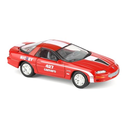 2002 Chevrolet Camaro ZL1 Nickey rojo 1:64 miniatura 2