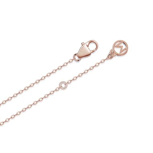 MSBLUE® Pink Ribbon Necklace - Thoughtful Breast Cancer Gifts for Women, Sterling Silver with 14K Rose Gold Plated Finish & Elegant Gift Box4