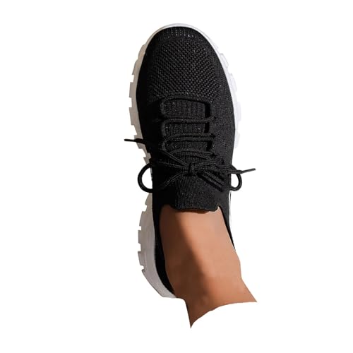 Zapatos deportivos de mujer elásticos y ligeros para caminar y correr 4