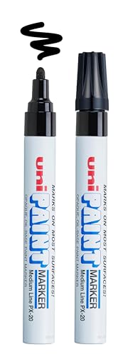 Uni-Ball Uni Paint PX-20 Oil-Based Paint Markers, Medium Lin