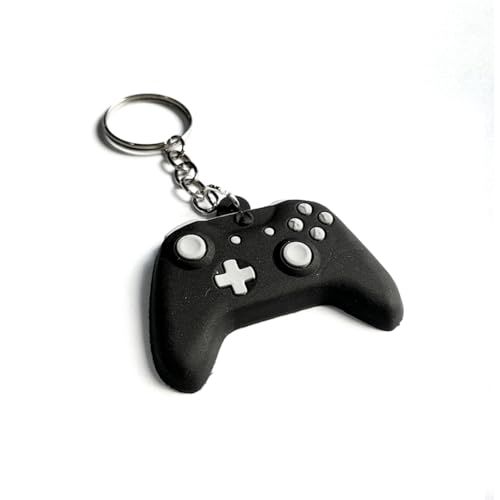 Kit 3 Chaveiros Emborrachados Controle Console Gamer Resistente Decorativo Mochilas Fã Geek Durabili