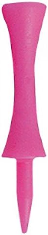 2 3/8" Pink Plastic Step Down Golf Tees (500 Count)