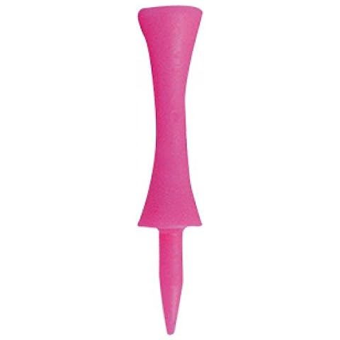 Golf Tees Etc 2 3/8" Pink Plastic Step Down Golf Tees (100 Count) Cover