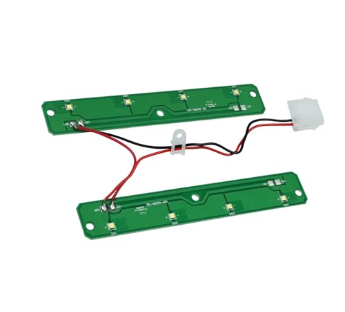 W11042554 W11527432 W11387579 W11333374 Refrigerator Light Assy Module Brand Fits for Whirlpool Maytag Amana Refrigerator LED Light Module Replacement wrx735sdhz02 Light Replacement W11043011 Q184G2