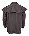 Outback Trading Company Unisex 5008 Bush Ranger Waterproof Breathable Long Sleeve Oilskin Cotton Western Duster Jacket, Brown, X-Large