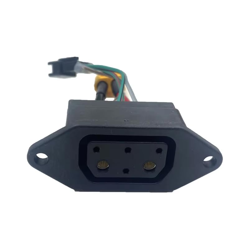 Fit Super SOCO Lithium Battery Connector Charger Socket Line Circular Line for Super SOCO TC TS Tsx CU