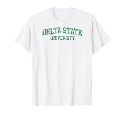 Delta State Statesmen Retro White Officially Licensed T-Shirt