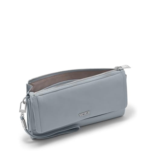 Image of TUMI - Voyageur Travel Wallet - Wristlet Wallet with Passport, Cash & Card Holders - Zipper Wallet for Women - With Gift Box - Halogen Blue