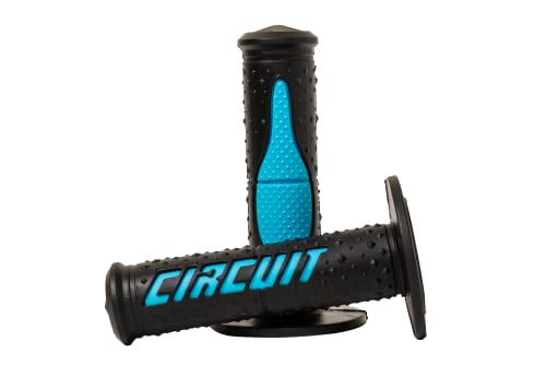 Circuit Equipment MA018-219 Circuit V - Puños para Moto, Color Negro y Naranja Cover