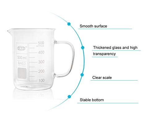 SCSpecial Bicchiere in vetro per chimica con