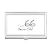 I am 66 Years Old Age Elderly Business Card Holder Case Pocket Box Wallet
