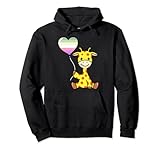 Jirafa con globo Genderfae Jirafa con globo Genderfae Sudadera con Capucha