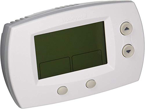 Honeywell TH5220D1029 Focuspro 5000 Non-Programmable 2 Heat and 2 Cooling Thermostat, Large Screen