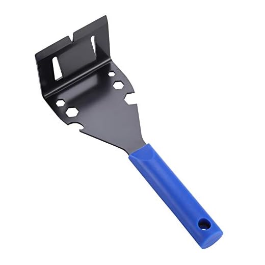 YISIDA Trim Removal Tool, Trim Puller, Heavy Duty Flat Pry Bar for Home Wood Tile Flooring Baseboards Molding Trim Removal and Commercial Work, Integrated Nail Puller and Hex Wrench