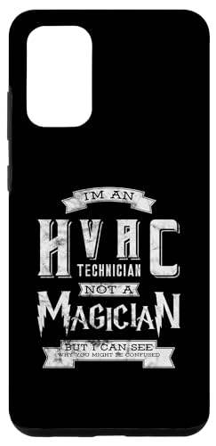 Galaxy S20 Hvac Magician Technician AC Repairman Tech Saying Designer Case