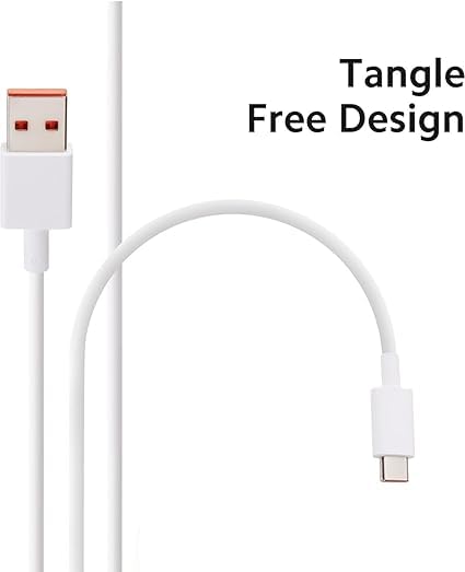 Image of Original 67W Sonic Fast Charger Compatible Compatible with Xiaomi Redmi 9 /9 Power / 9 Prime / 10 / Poco M2 Pro /Note 7 /Note 9 Pro /Note 8 / Note 7 / A1 / A2 /Mi A3 [67Watt]