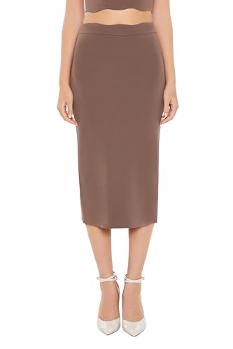 Forever 21 Women's Sweater-Knit Midi Skirt2