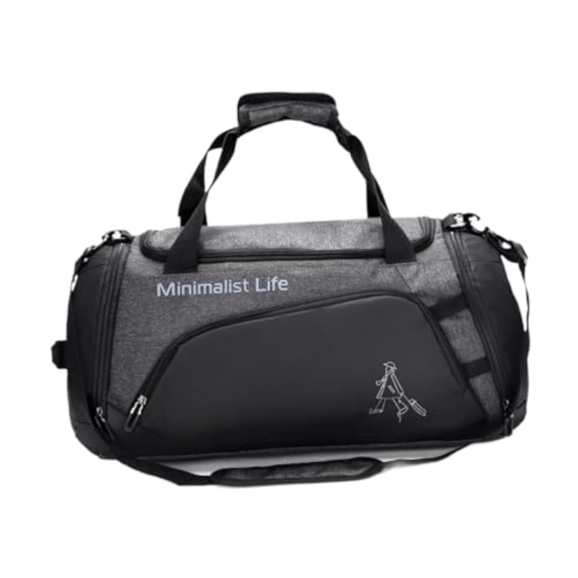 Lightweight Gym Bag for Sports, Gray