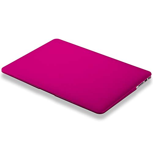 Kuzy Compatible with MacBook Air 13 inch Case A1466 A1369 for Older Version 2017 2016 2015 Soft Touch Hard Shell Cover for Apple MacBook Air 13.3 inch, Raspberry