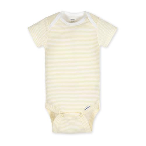 Image of Gerber Unisex Baby 5-Pack Short Sleeve Variety Onesies Bodysuits
