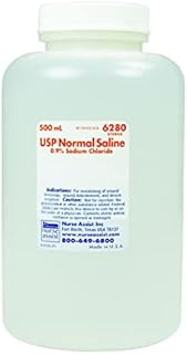 Sterile Saline for Wound & Irrigation | 500ml Bottle