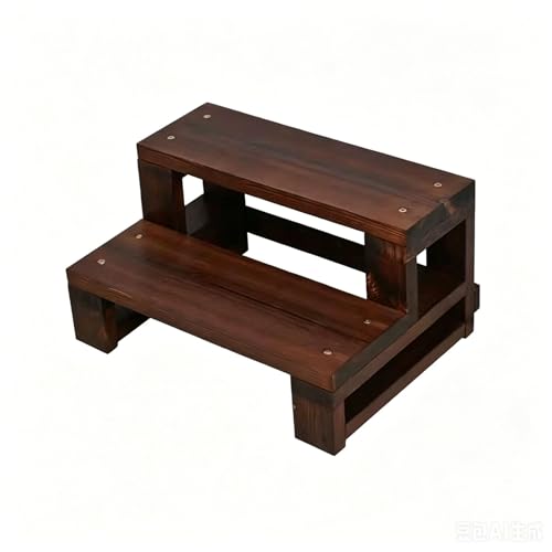 ZYNNEL Taburete de 2 escalones para niños, Seguro y Resistente, Ideal para baño, Cocina, Taburete de Lactancia Mecedora, Debajo de la Mesa, Masaje agitador de ortodoncia, Antideslizante