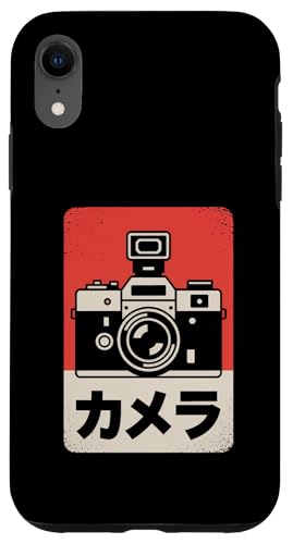 Vintage Japanese Analog SLR Camera Retro Photographer Film Case for iPhone XR