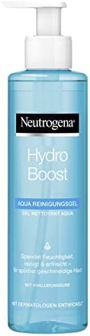 Neutrogena Hydro Boost Aqua Gentle Facial Cleansing Gel with Hyaluronic Acid and Glycerin for All Skin Types 200ml