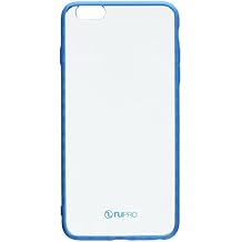 iPhone 6s Plus case, iPhone 6 Plus case, Nupro Lightweight Protective Bumper Case Cover for Apple iPhone 6s Plus 5.5" screen - Clear/Blue