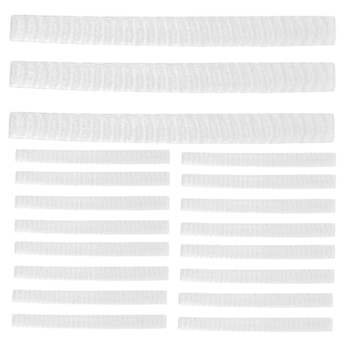 VILLCASE 60 Stück Kosmetikpinsel Schutzhüllen aus Flexiblem EVA Netz Kompakte Make Up Pinsel Schutznetze für Reisen Langlebige Make Up Werkzeug Schutzhüllen