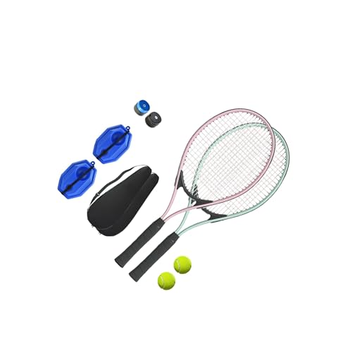 lopituwe Equipo de Entrenamiento de Raqueta de Tenis Profesional para Exteriores con características mejoradas para Principiantes y entusiastas, Listo para divertirse en el Patio