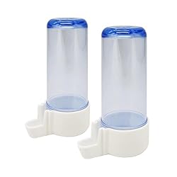 BPS 2 Pcs Comedero/Bebedero para Jaula Pájaros Met...: El juego incluye 2 comederos / bebedero de agua, suficientes para satisfacer sus diferentes necesidades diarias. Desmontable agua de la taza - tipo bayoneta cuenco de agua extraíble para facilitar la limpieza y sustitución, cómodo y práctico. Diseñad...