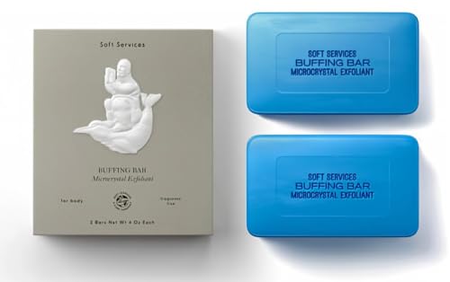 Soft Services BUFFING BAR Microcrystal Exfoliant - Original (fragrance free)