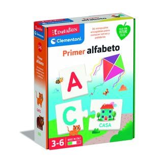 Clementoni-55315 - Mi Abecedario - Juego Educativo a Partir de 3 años