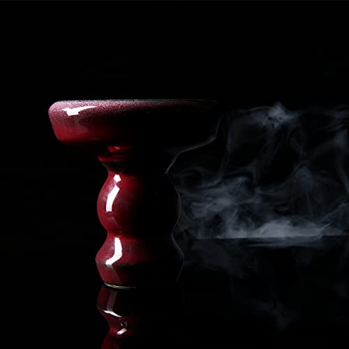 Tabakkopf Shisha Phunnel Kopf - Kitosun Pivot Shisha Kopf Hookah Bowl 320 g Tonschale mit Rand kompatibel mit alle HMD… – Bild 6