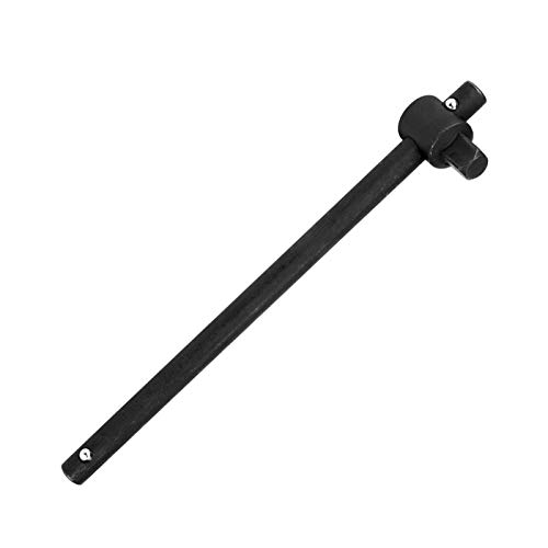 T-Handle Socket Wrench - Sliding T-Handle Socket Wrench Breaker Bar Heavy Duty Steel Universal Socket Wrenches(1/2", 357g/12.6oz)