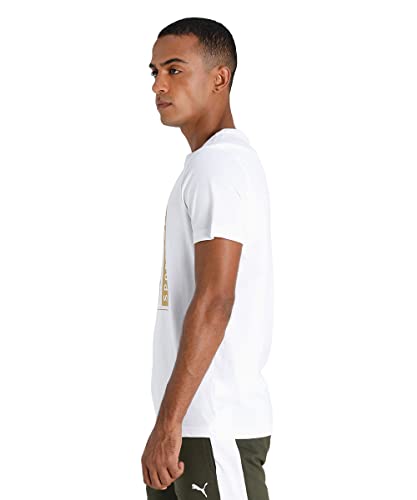 Image of PUMA Men's Polyester Regular Fit T-Shirt