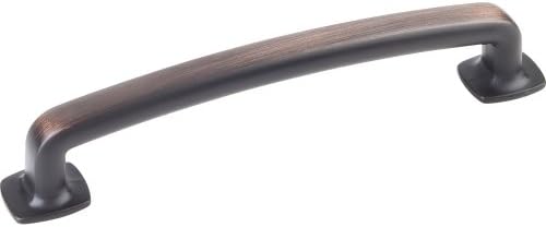 Jeffrey Alexander MO6373-128DBAC Pull Belcastel Collection, Brushed Oil Rubbed Bronze