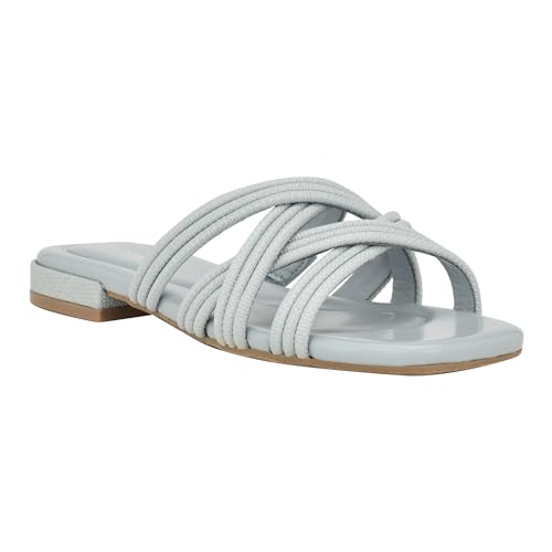 Calvin Klein Women's Trivy2 Sandal, Pearl Blue 450, 8.5 - image 1